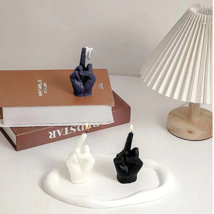 Creative Middle Finger Shaped Scented Candles