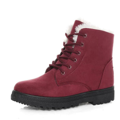 Women Winter Ankle Boots Winter Shoes