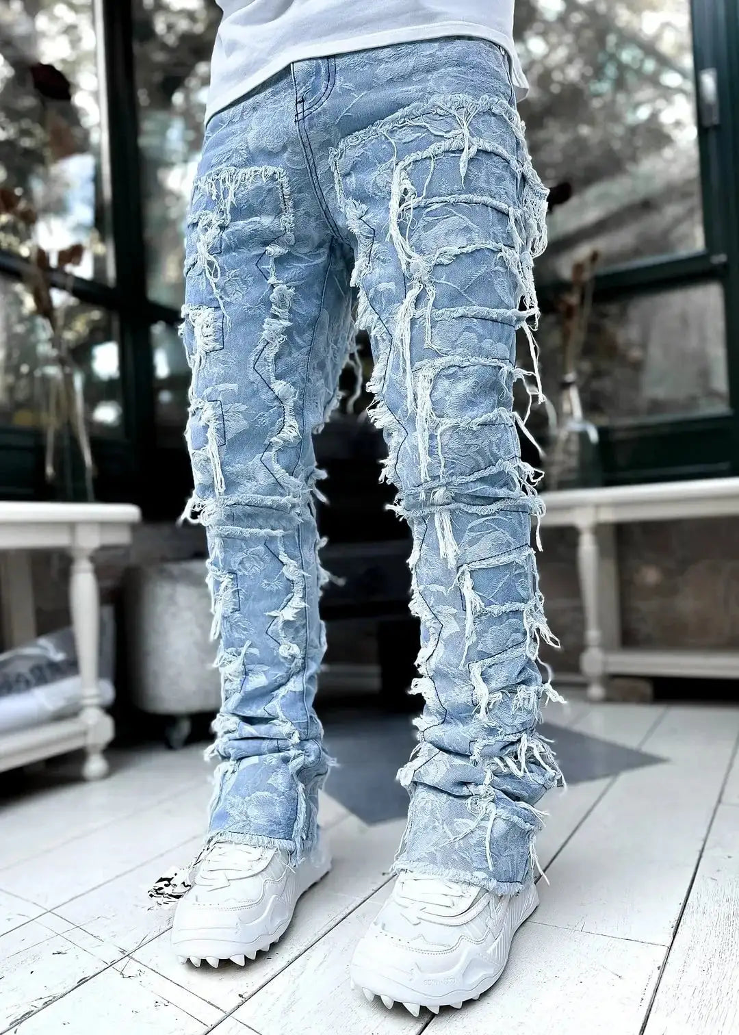 New European Camo Pants Men