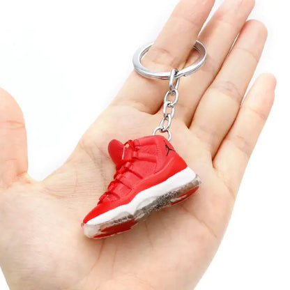 Exquisite 3D Mini Sneakers Keychain