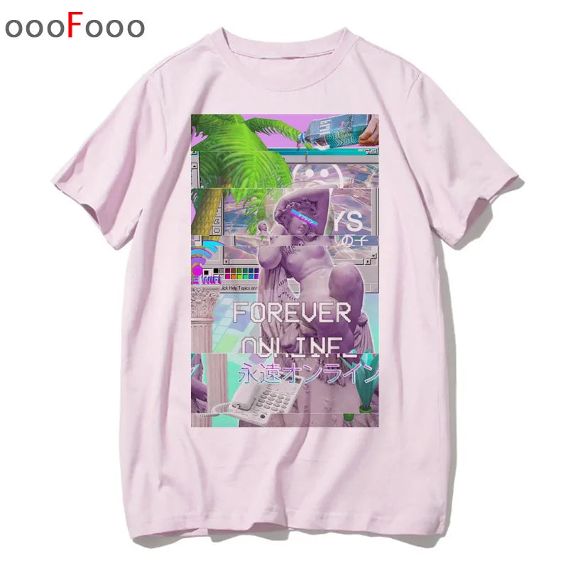 Vaporwave T Shirt Harajuk Tops T-Shirt