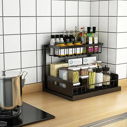 Sliding Drawer Organizer For Kitchen