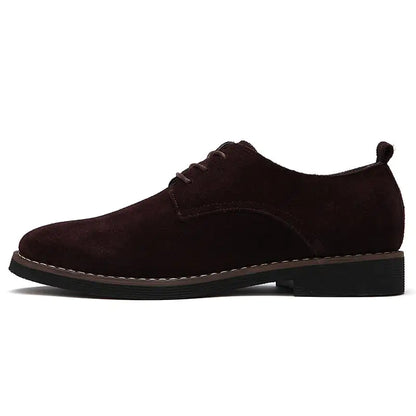 The Roxida - Suede Leather Oxford Shoes For Men