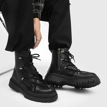 Cross Laced Boots