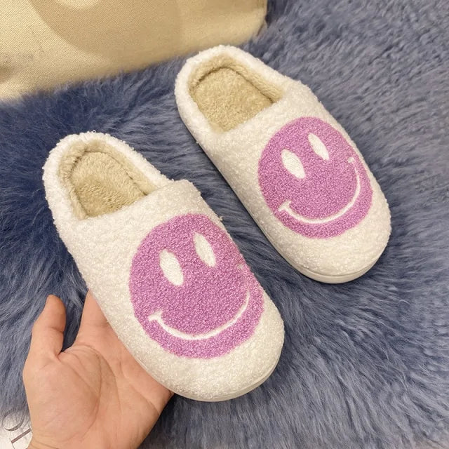 Smiley Face Slippers