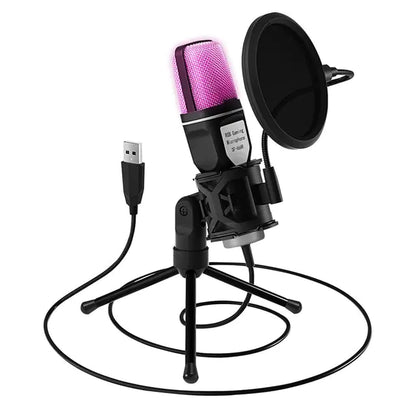 Gaming USB PC RGB Microphone YANMAI SF-666R