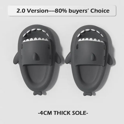 2023 Summer Men Shark Slippers