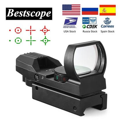 Hot 20mm Rail Riflescope Hunting Optics