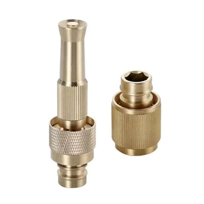 High Pressure Sprinkler Adjustable Gardening Irrigation Brass Nozzle