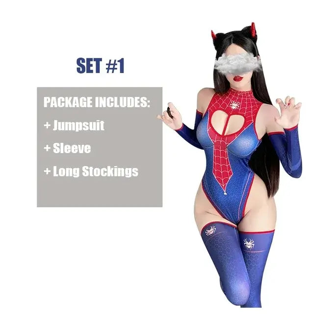 Spider Women Bodysuit Cosplay Costume