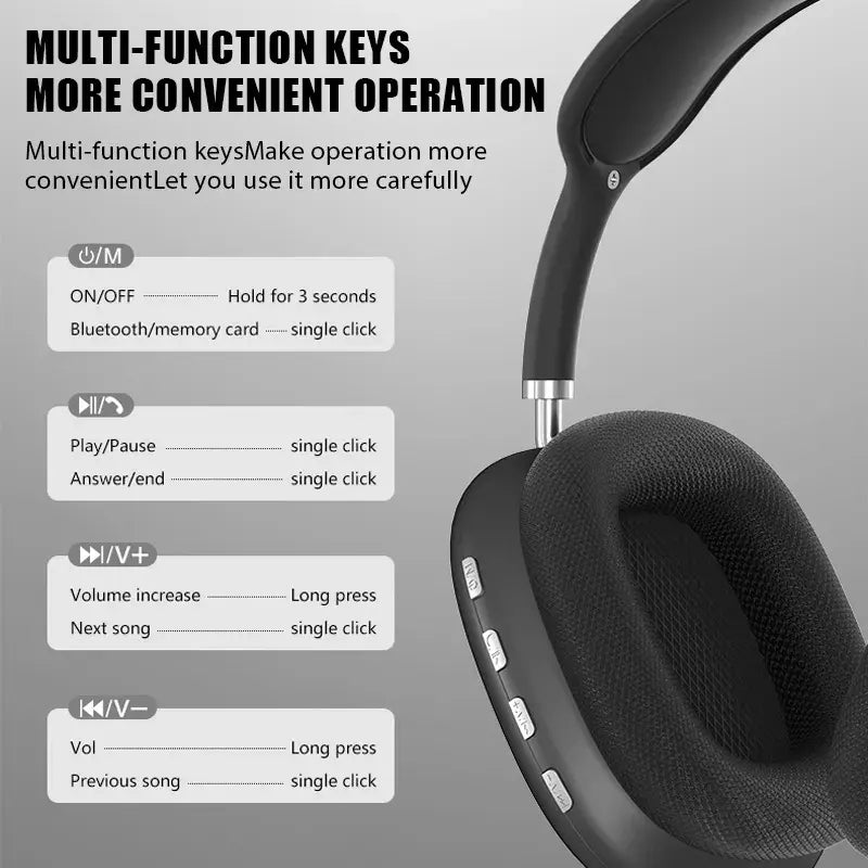 Wireless Bluetooth Headphones