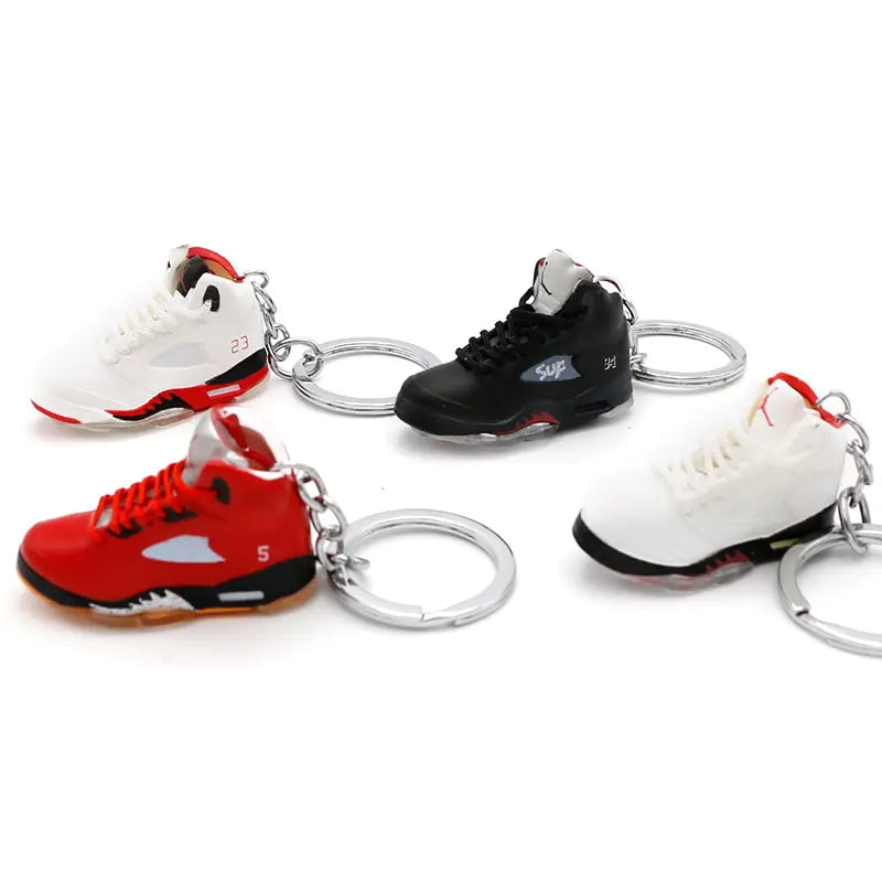 Exquisite 3D Mini Sneakers Keychain