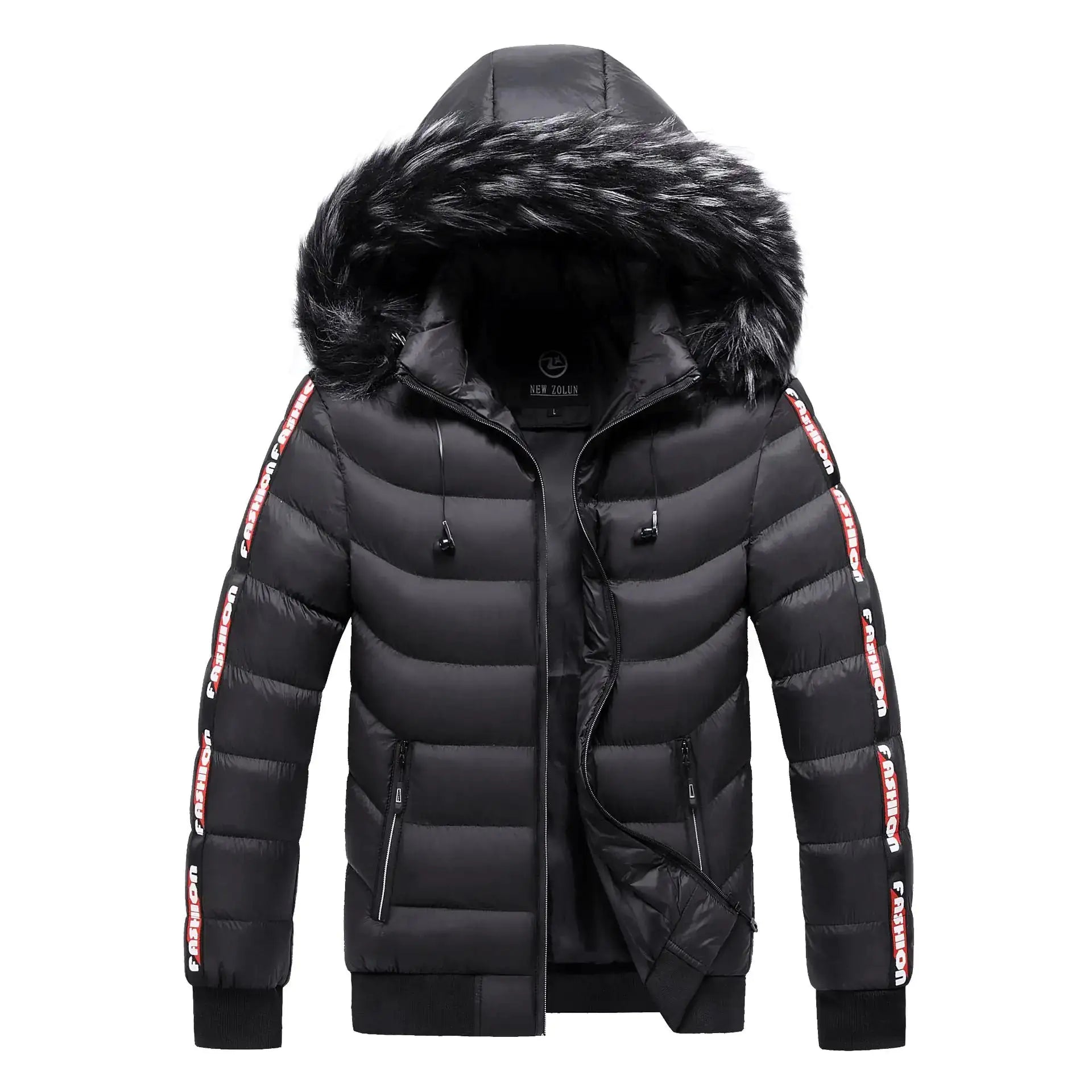 Winter Men Warm Hooded