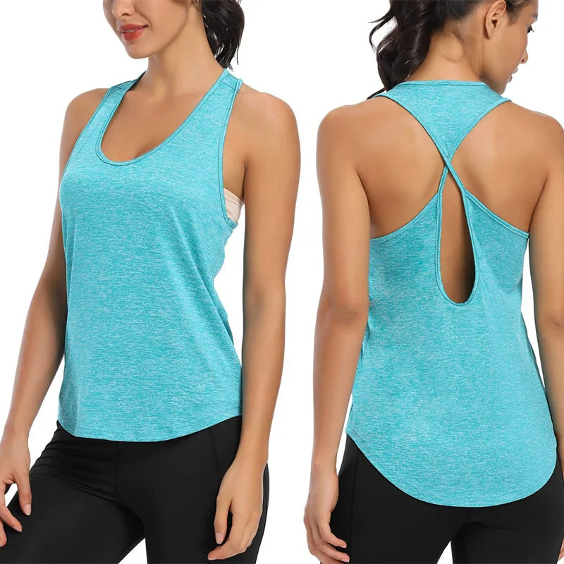 Running Vest Fitness Yoga Shirts