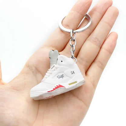 Exquisite 3D Mini Sneakers Keychain