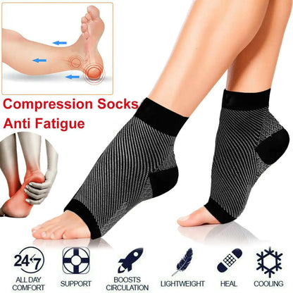 Foot &amp; Ankle Sleeve Compression Socks