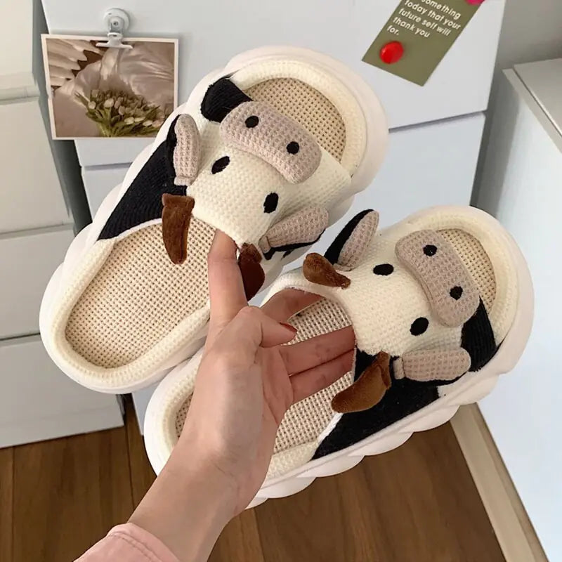 Autumn Animals Slippers