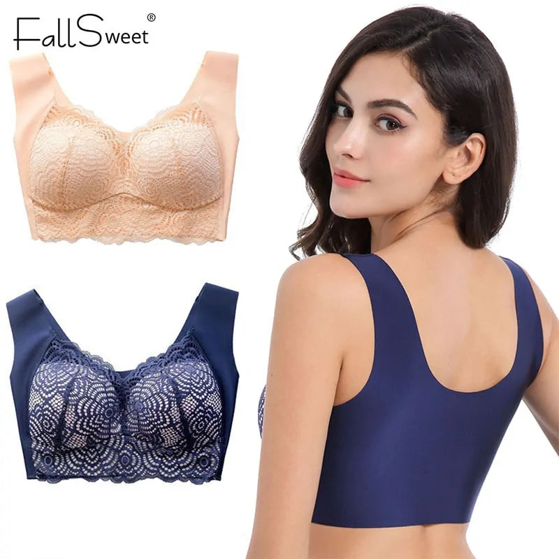 Wire Free Lace Bras