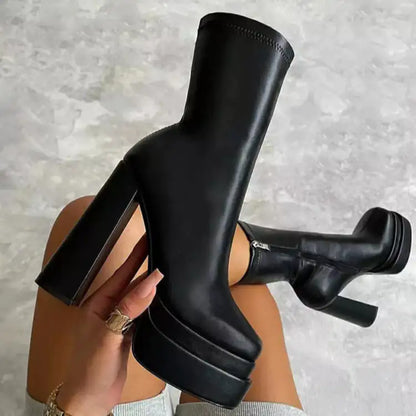 Daphne Platform Boots