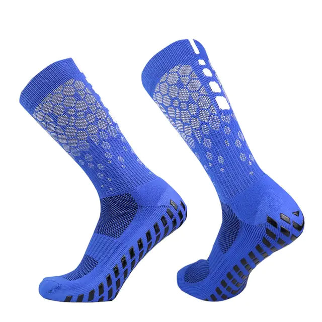 2022 New Men Women Football Socks Honeycomb Graphics