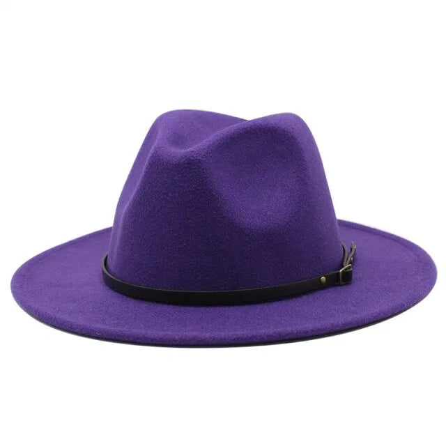 Multicolor Wool Jazz Hats