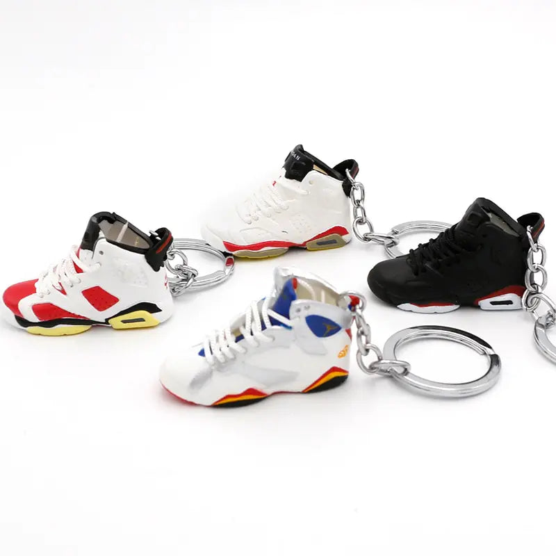 Exquisite 3D Mini Sneakers Keychain