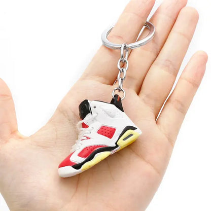 Exquisite 3D Mini Sneakers Keychain