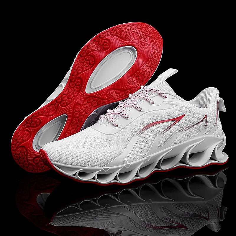 Men Athletic Shoes Mesh Blade Running Sneaker