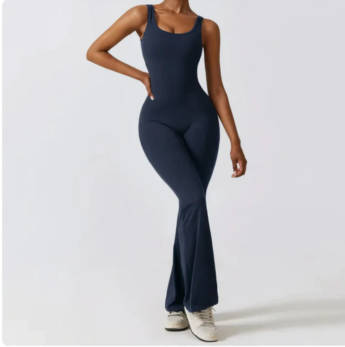 Elegant Flared Jumpsuit