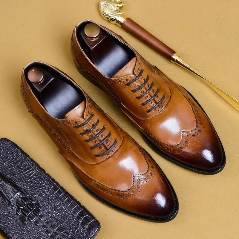 La Finezza 2 - Formal Shoes Genuine Leather Oxfords For Men