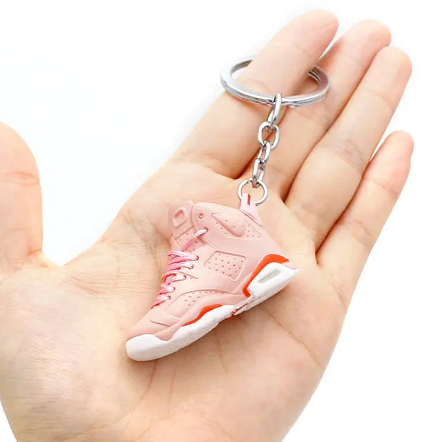 Exquisite 3D Mini Sneakers Keychain