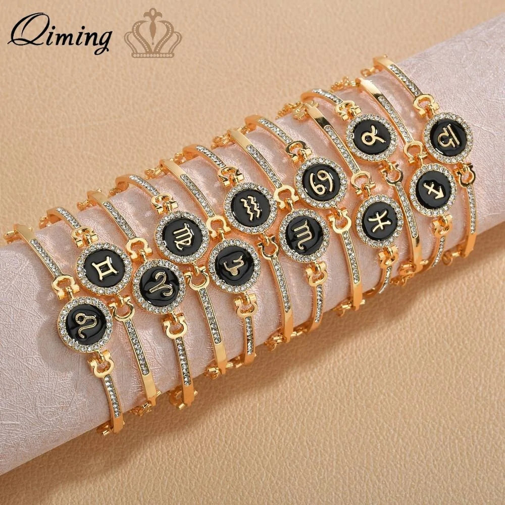 12 Zodiac Constellation Bracelets For Women