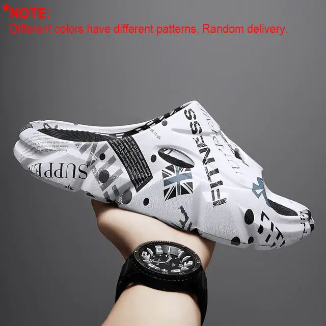 Summer Fashion Slip-on Beach Slippers Men