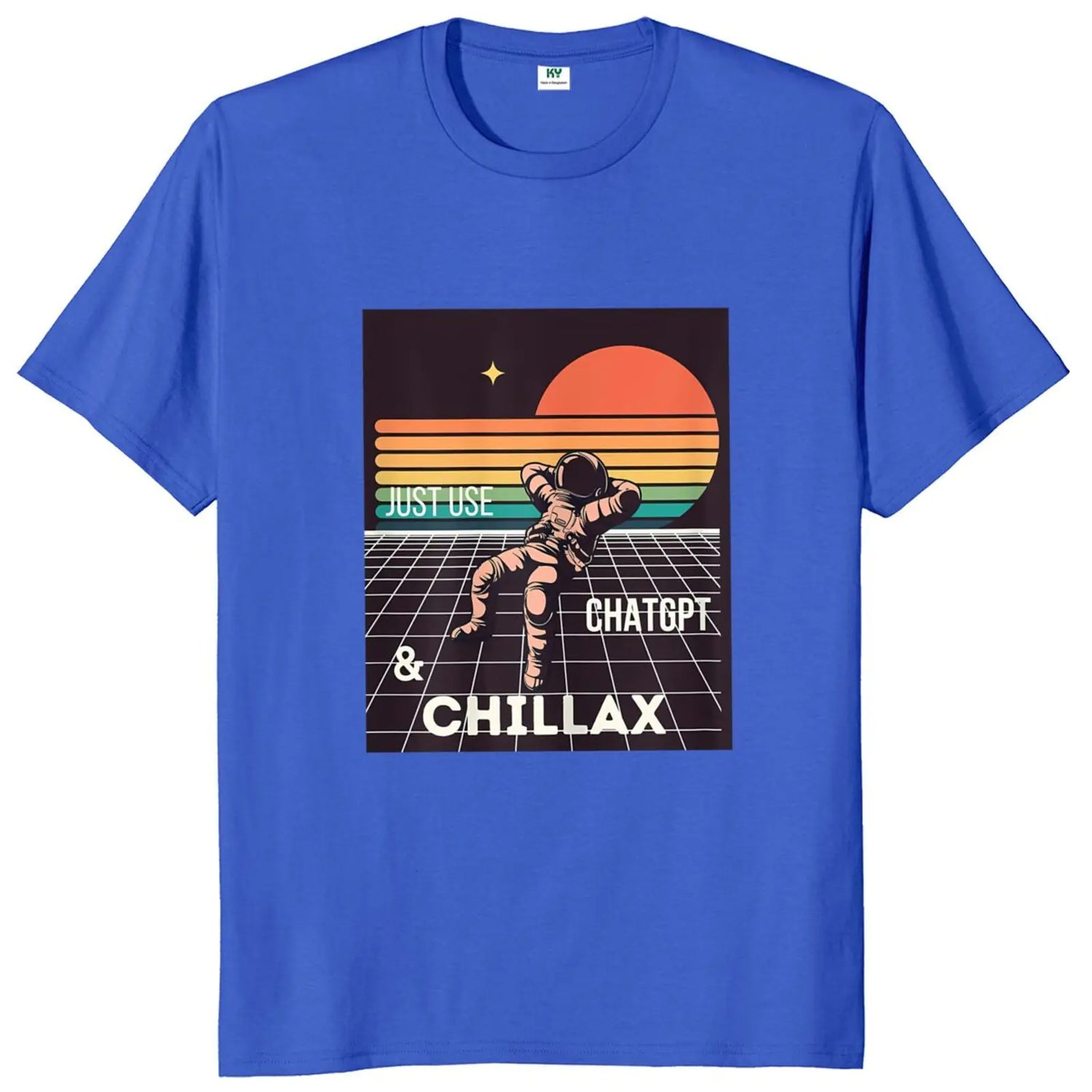 ChatGPT T-Shirt Retro Astronaut