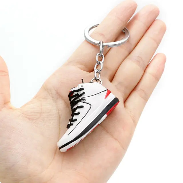 Exquisite 3D Mini Sneakers Keychain