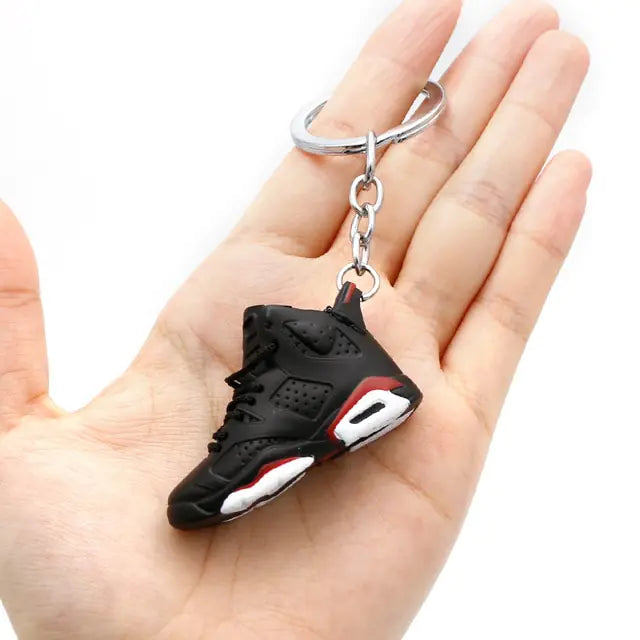 Exquisite 3D Mini Sneakers Keychain