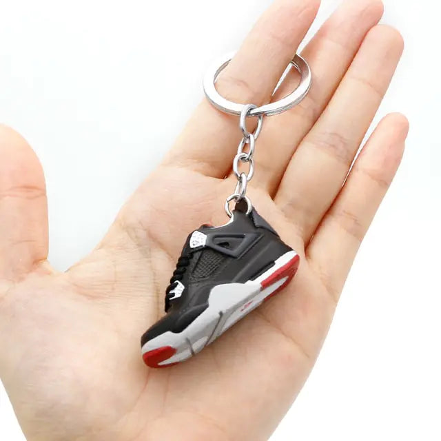 Exquisite 3D Mini Sneakers Keychain