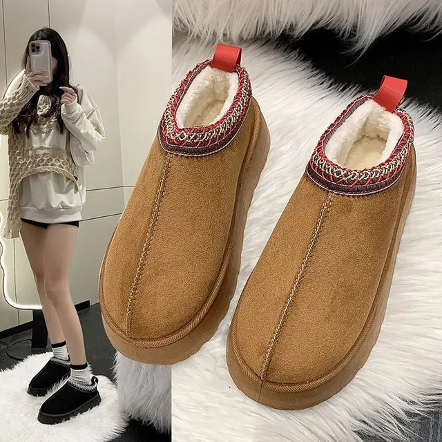 Leisure Cotton Shoes Snow Boots for Women