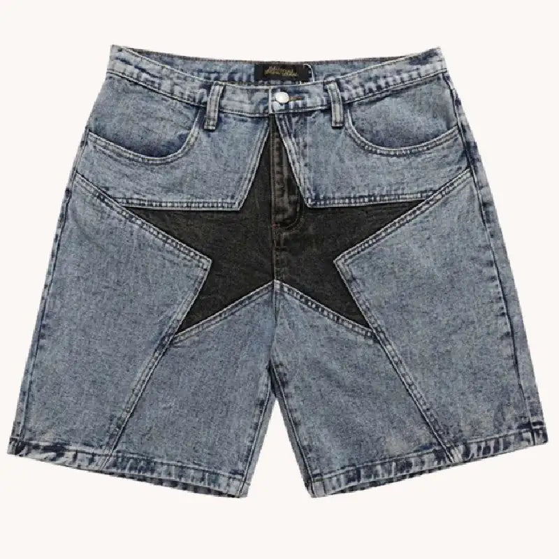 Star Jean Shorts