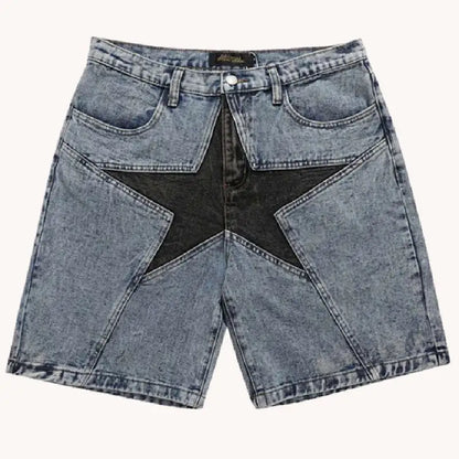 Star Jean Shorts