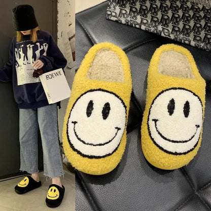 Smiley Face Slippers