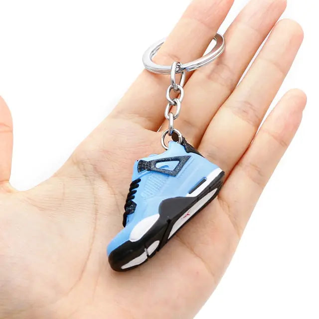 Exquisite 3D Mini Sneakers Keychain