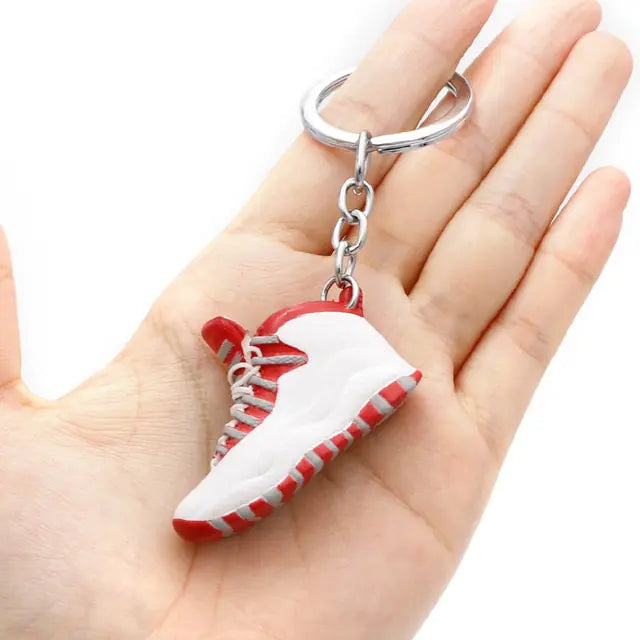 Exquisite 3D Mini Sneakers Keychain