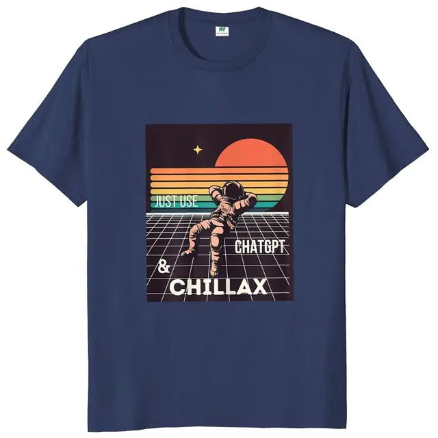 ChatGPT T-Shirt Retro Astronaut