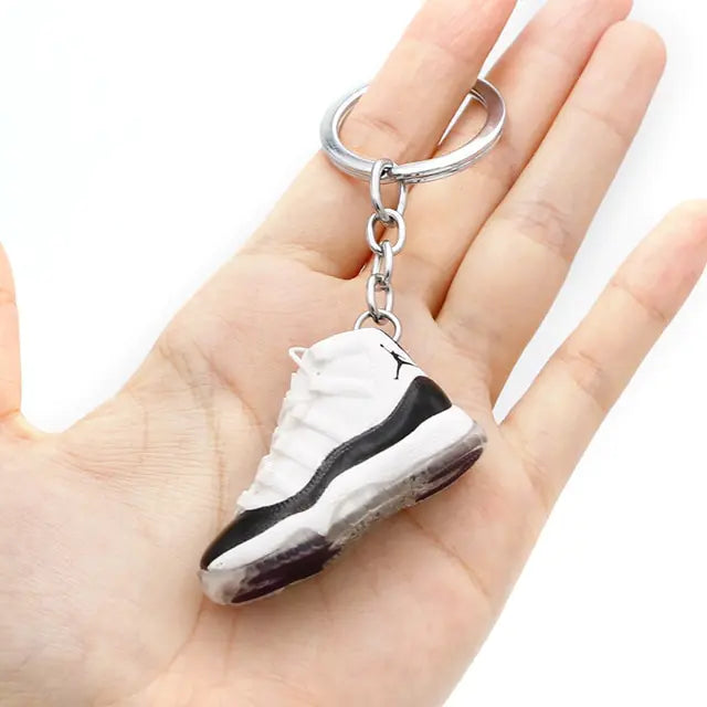 Exquisite 3D Mini Sneakers Keychain